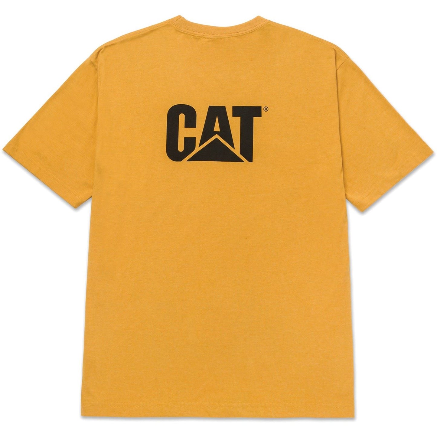 Caterpillar Men's Trademark Tee in Mustard