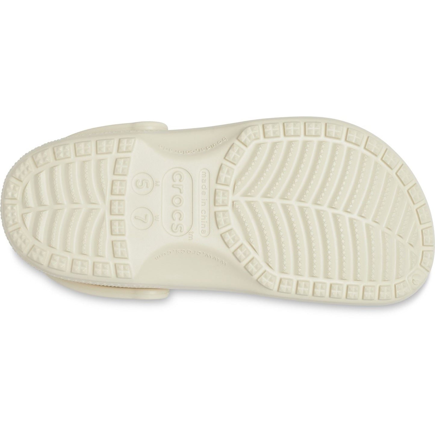 Crocs Unisex Classic Clog in Bone
