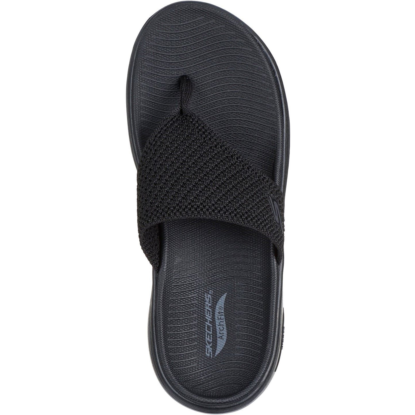 Skechers Go Walk Arch Fit 2.0 Polyester Women's Black Sandals