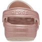 Crocs Unisex Classic Glitter Clog in Quartz