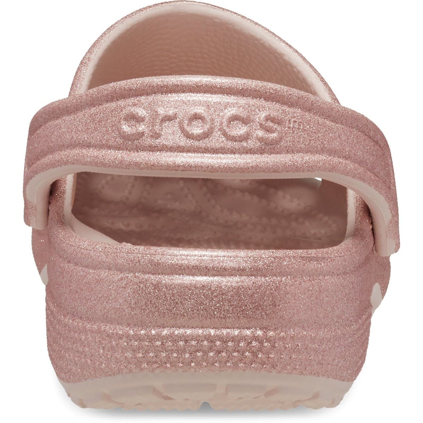 Crocs Unisex Classic Glitter Clog in Quartz