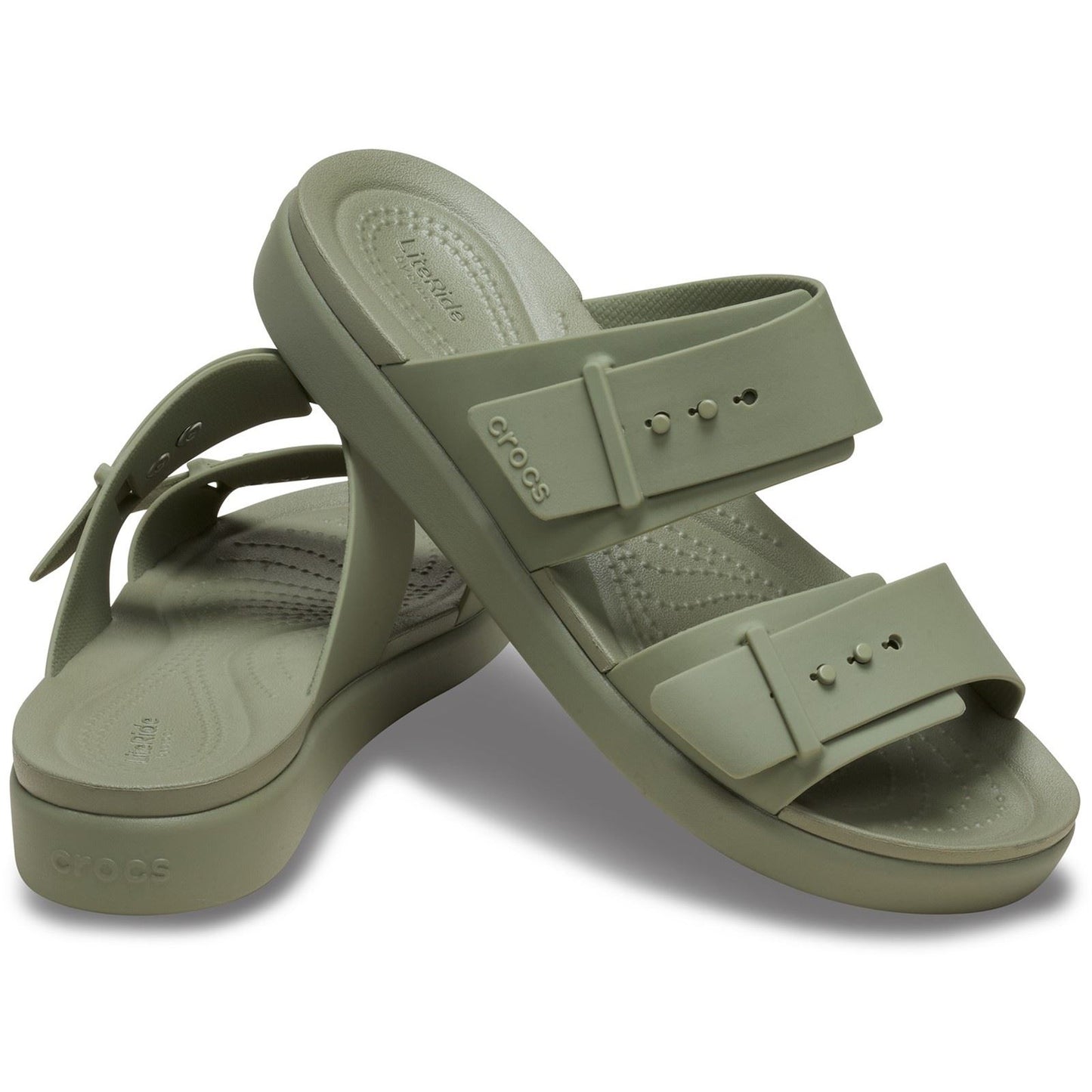Crocs Brooklyn Buckle EVA Women's Cargo Sandals