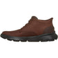 Skechers Arch Fit Garza Ridley Leather Men's Brown Ankle Boots