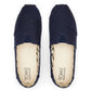 TOMS Alpargata Cotton Men's Navy Shoes