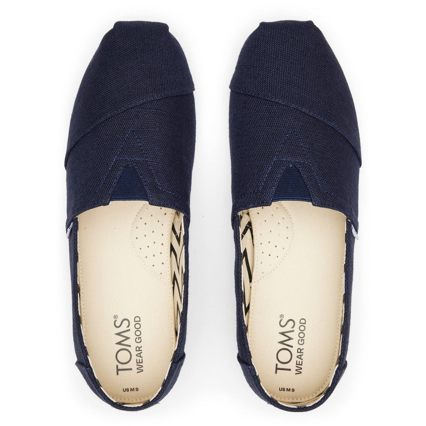 TOMS Alpargata Cotton Men's Navy Shoes