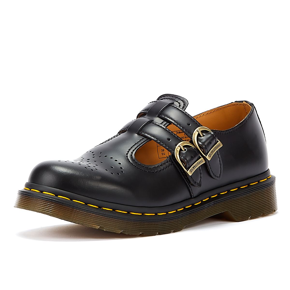 Dr. Martens 8065 Mary Jane Smooth Women's Black Comfort Shoes