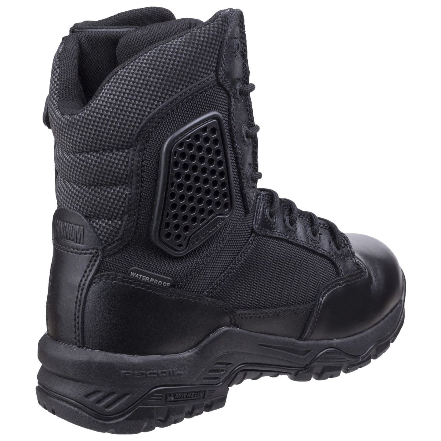 Magnum Men's Strike Force 8.0 Side-Zip WP Uniform Boot in Black