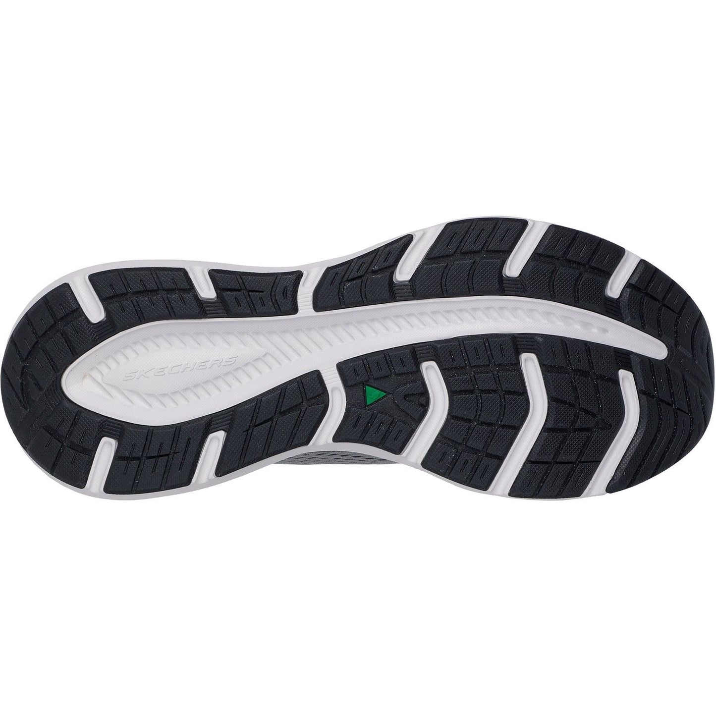 Skechers Relaxed Fit Edgeride Contention Polyester Men's Charcoal/Black Trainers