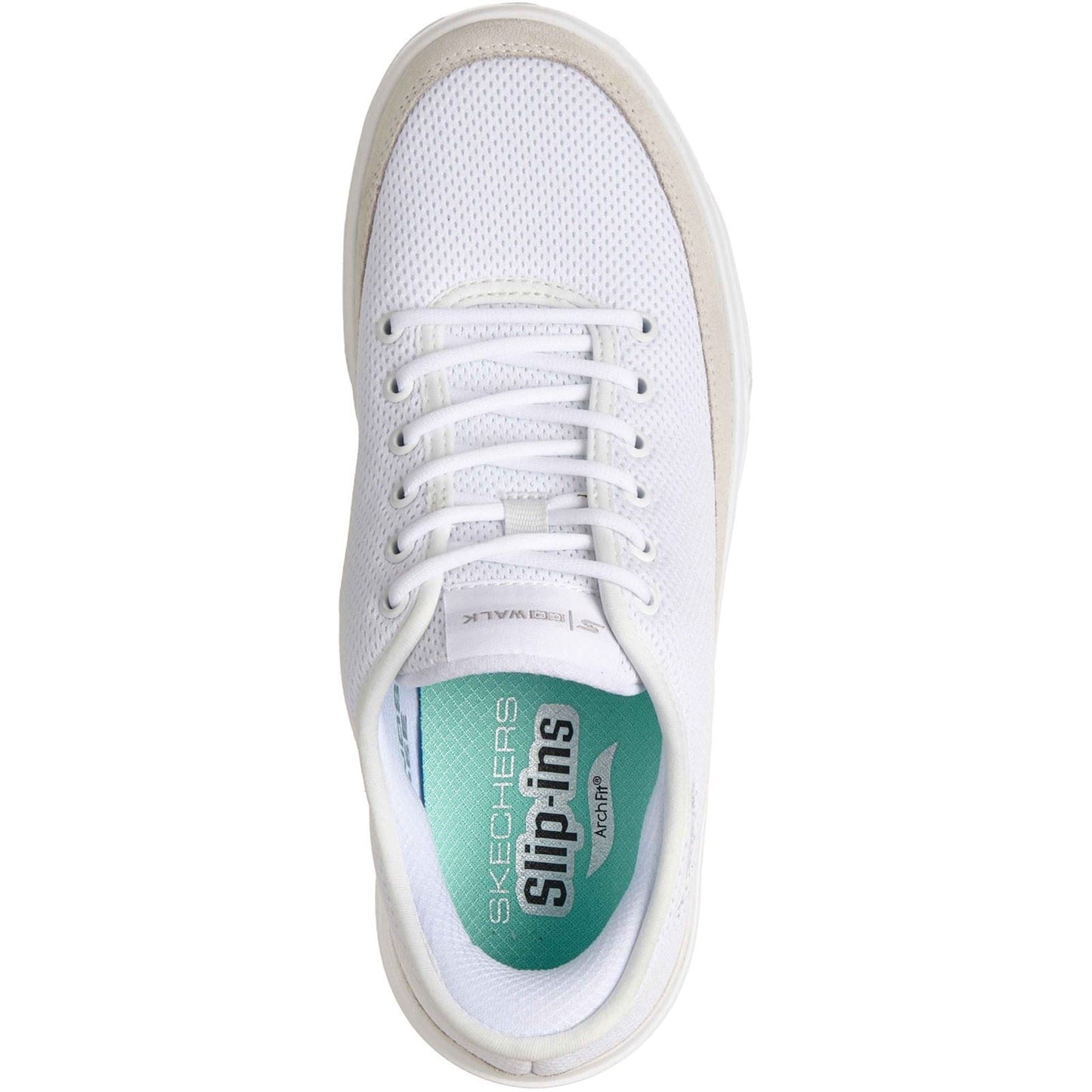 Skechers GoWalk Commuter Textile Women's White Standard Trainers