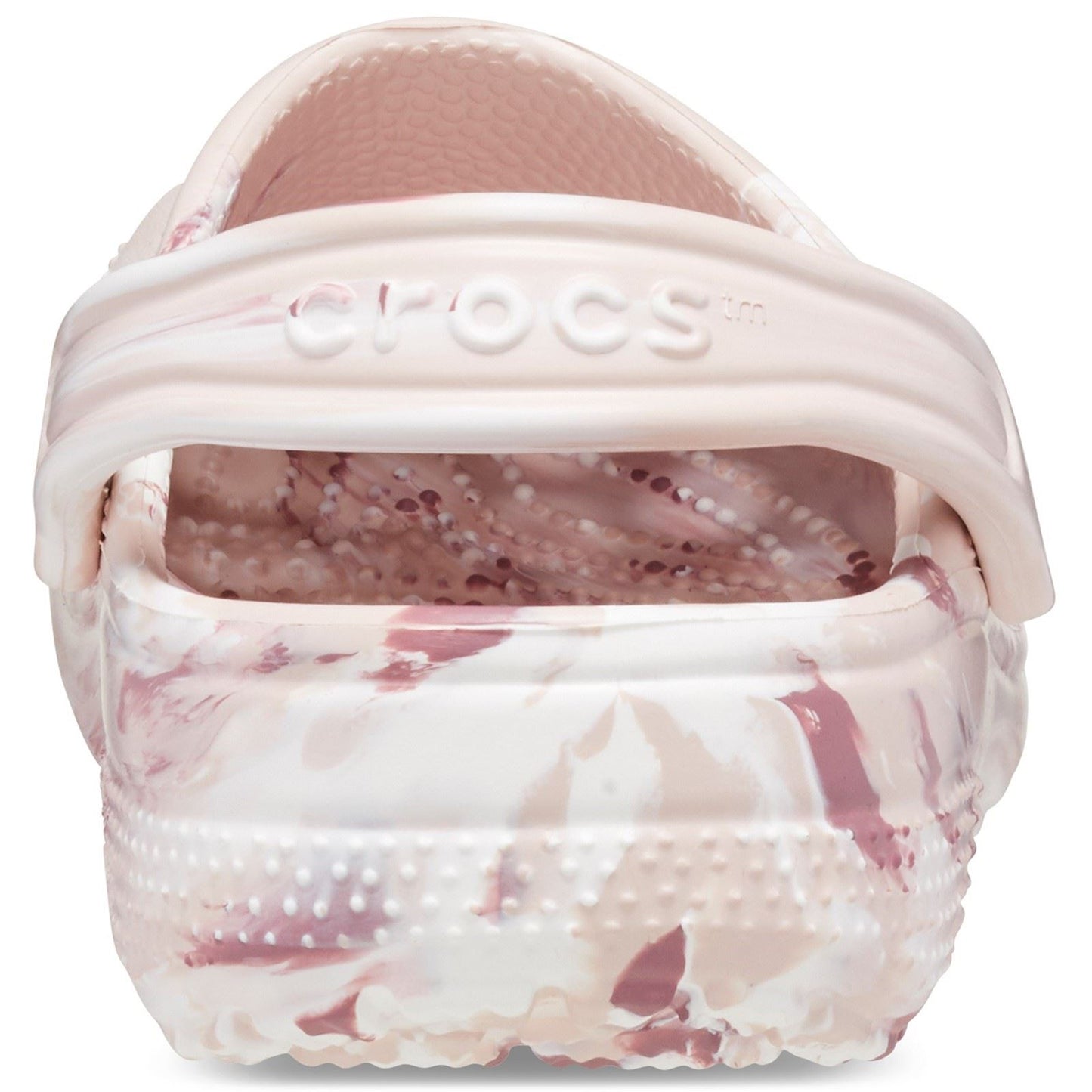 Crocs Unisex Classic Marbled Clog in Quartz