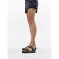 Fitflop Lulu 2 Bar Glitter Polyurethane Women's Black/Multi Sandals