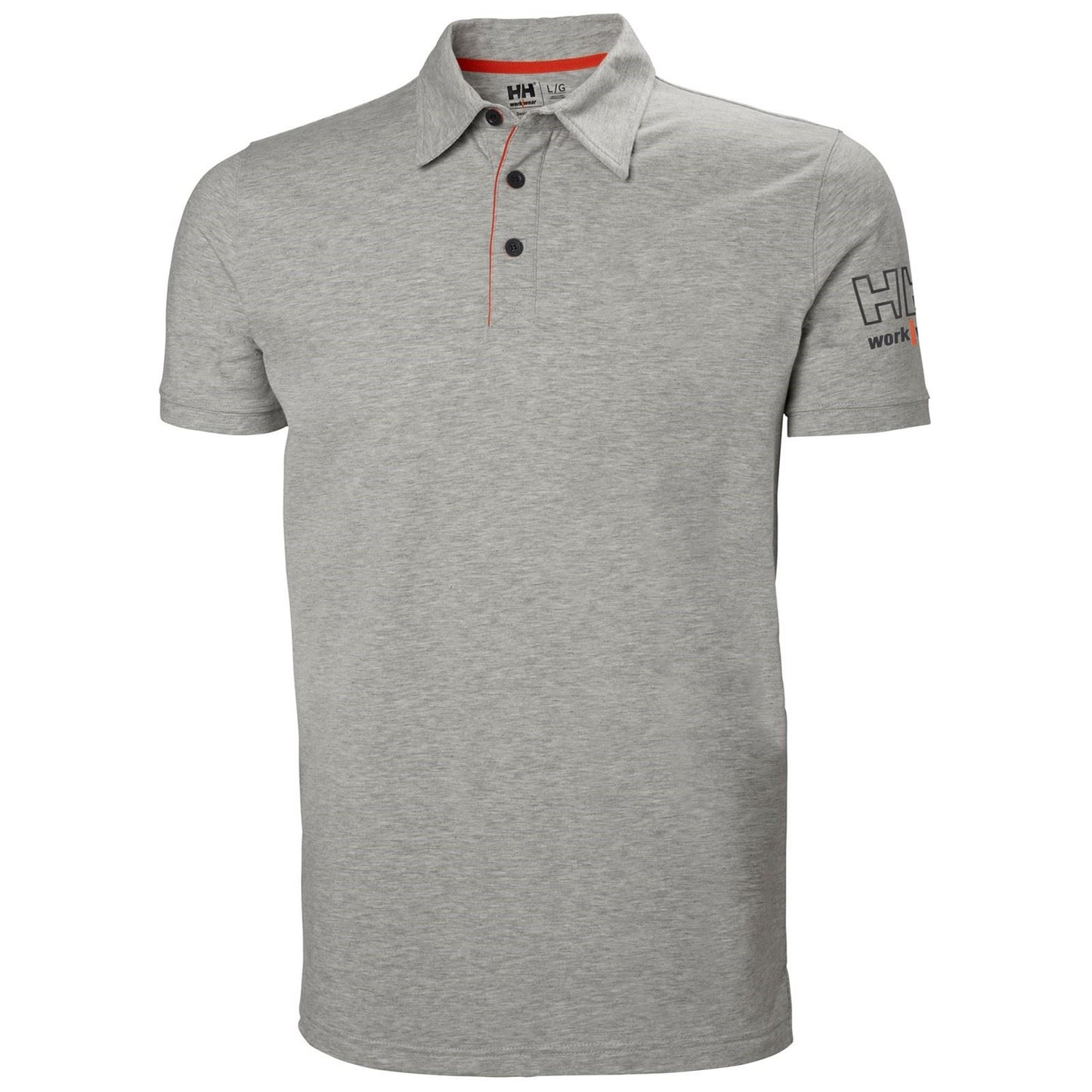 Helly Hansen Workwear Men's Kensington Polo in Grey Melange
