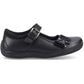 Hush Puppies Julie Ballerina Leather Girl's Black Shoes