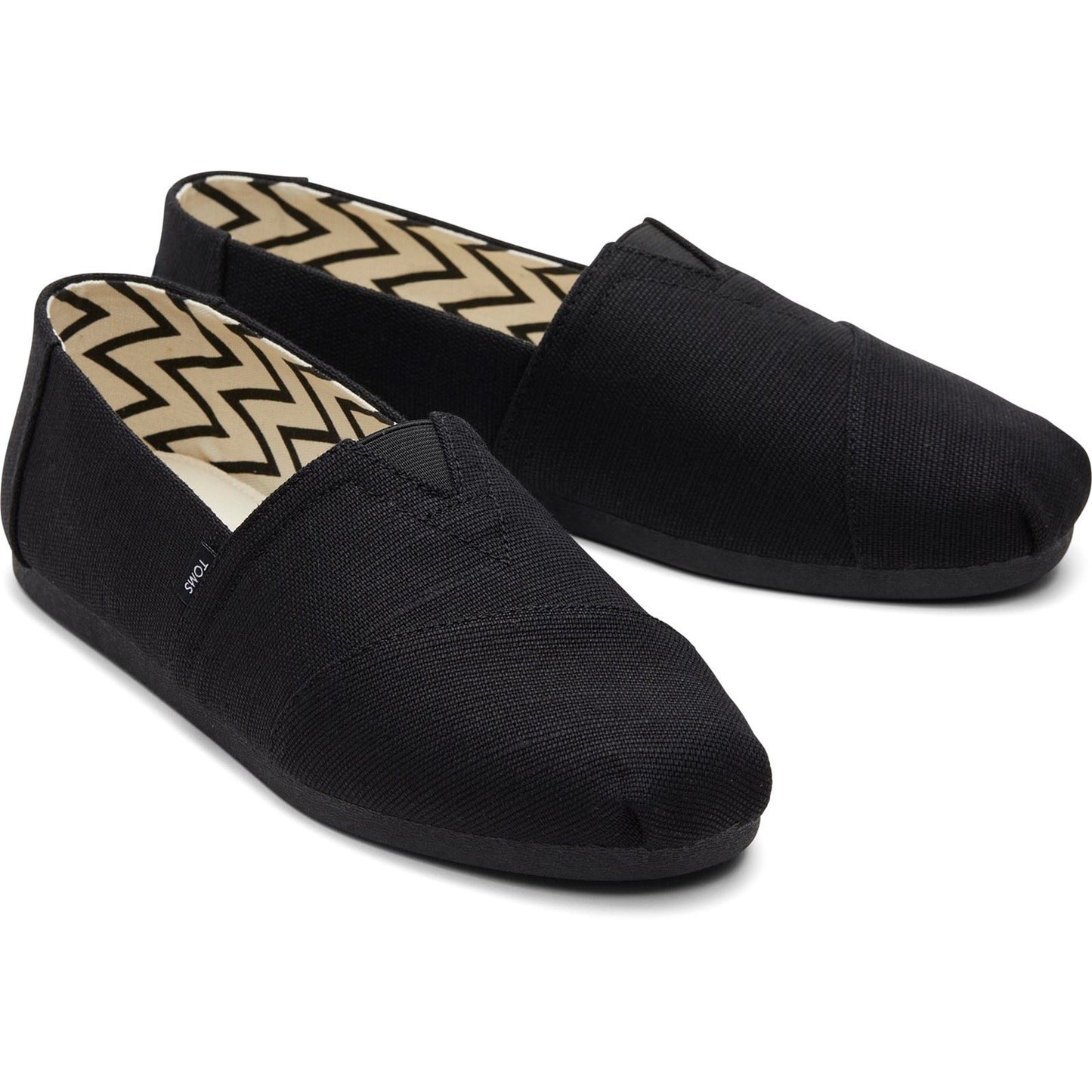 TOMS Alpargata Cotton Men's Black Shoes