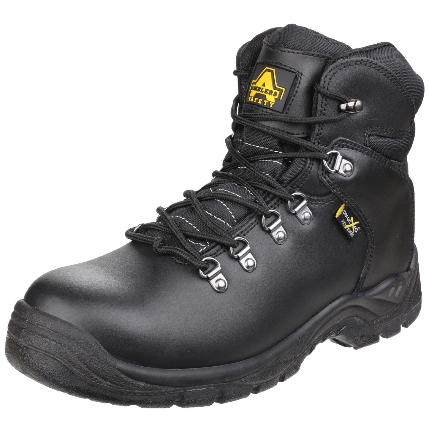 Amblers Safety Men's AS335 Poron XRD Internal Metatarsal Safety Boot in Black