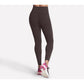 Skechers GOWALK FL HW Legging Nylon Women's Brown Sports Leggings