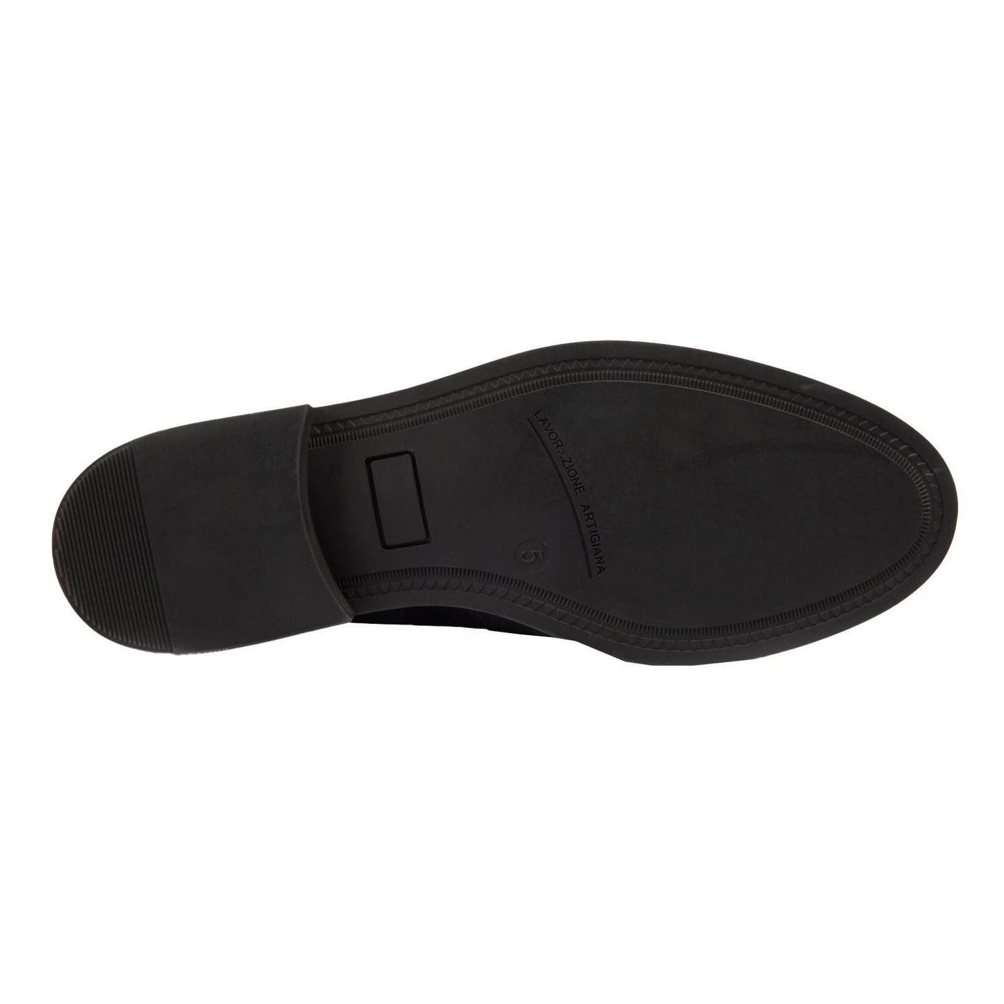 Pod Islay Leather Youth Black Loafers