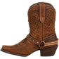 Durango Women's Crush Shortie Boot in Bomber Brown