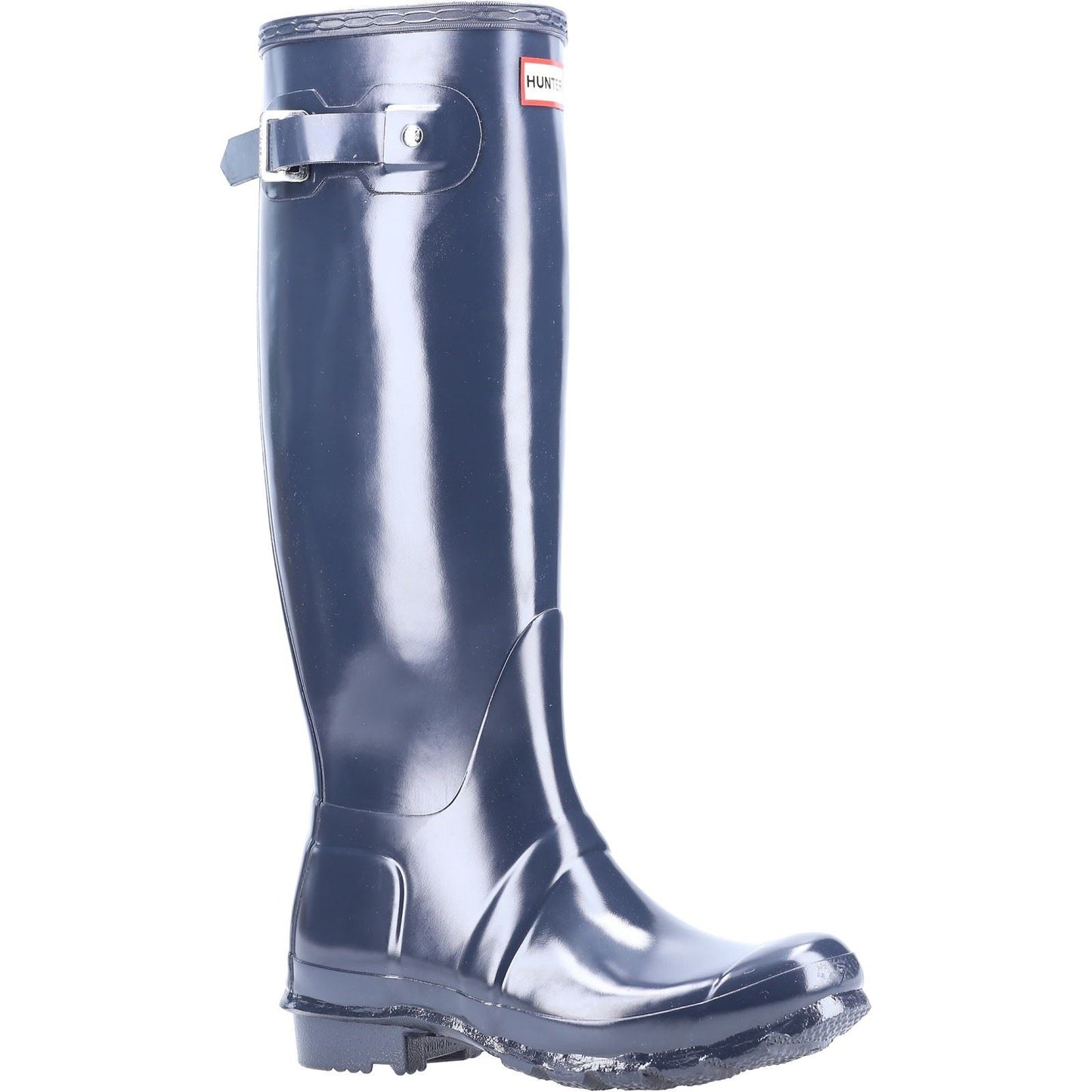 Hunter Women's Original Tall Gloss Wellington Boots in Navy