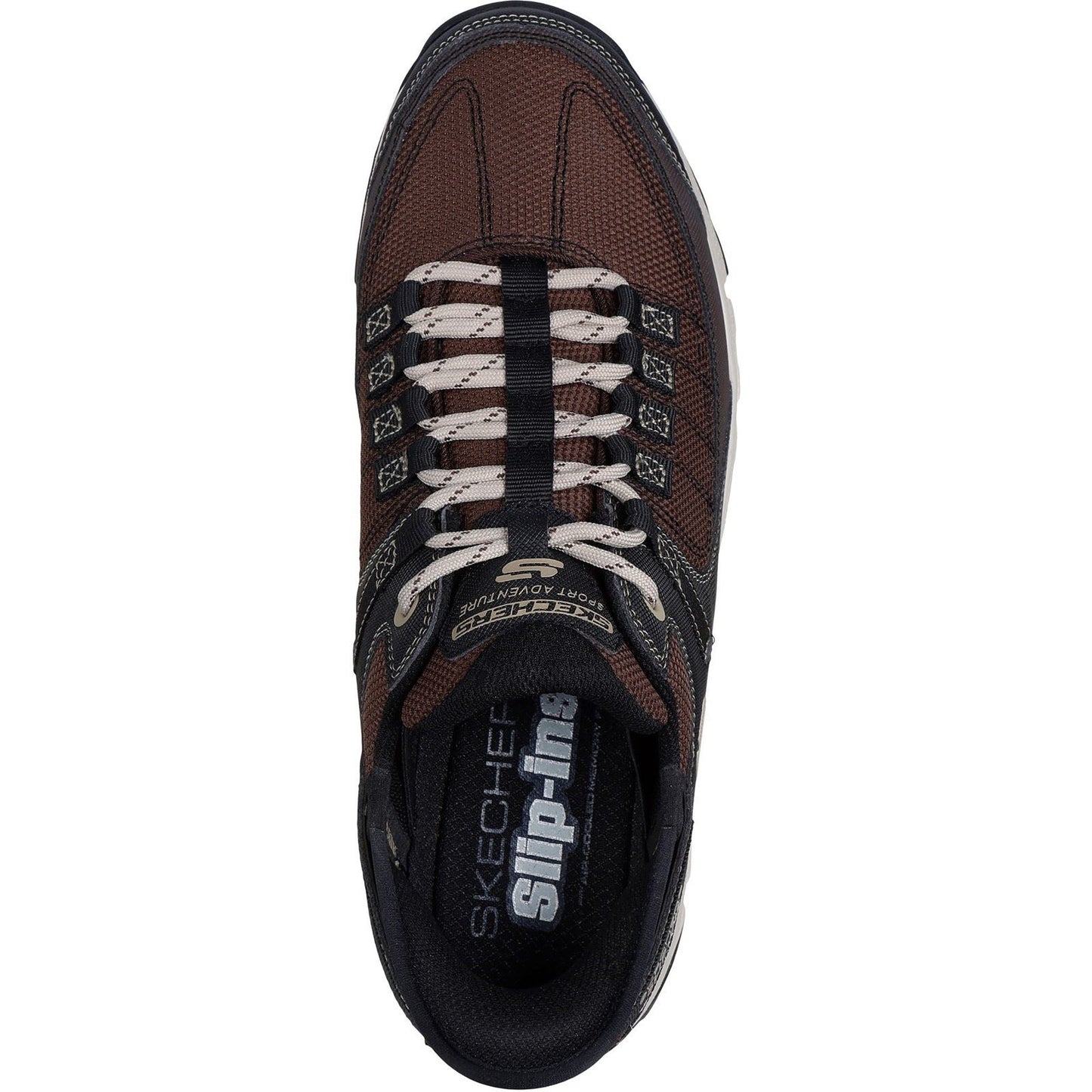 Skechers Men's Summits AT Hiking Shoes in Brown/Taupe
