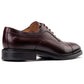 Base London Lapel Leather Men's Bordo Oxford Shoes