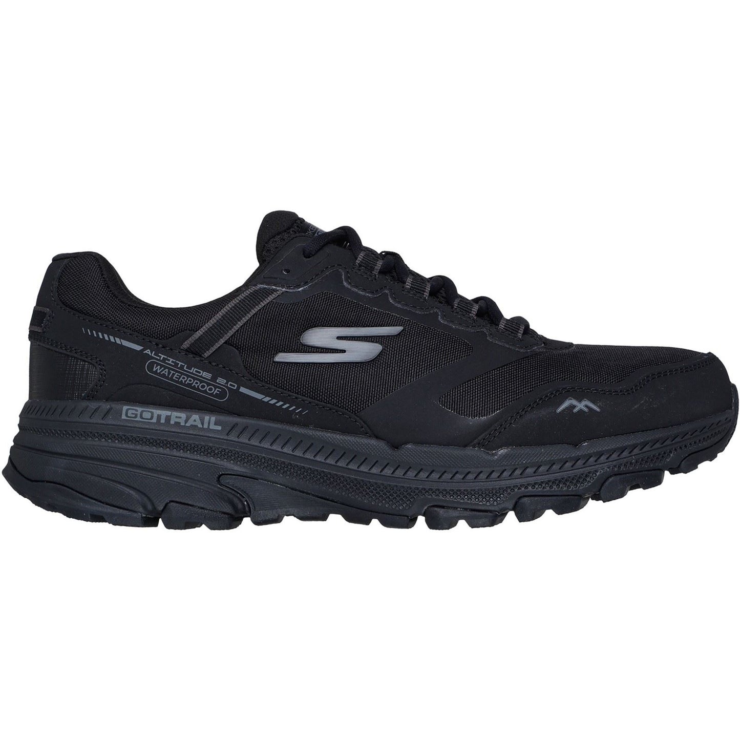 Skechers Performance GO RUN Trail Altitude 2.0 Leather Men's Black Hiking Boots