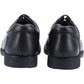 Hush Puppies Tim Youth Boys Black Leather Shoes