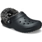 Crocs Classic Fleece Lined Thermoplastic Men's Black Clogs