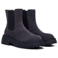 Hush Puppies Rose Chelsea Leather Women's Charcoal Heeled Chelsea Boots