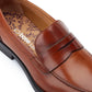Base London Men's Kennedy Slip On Loafer in Burnt Tan