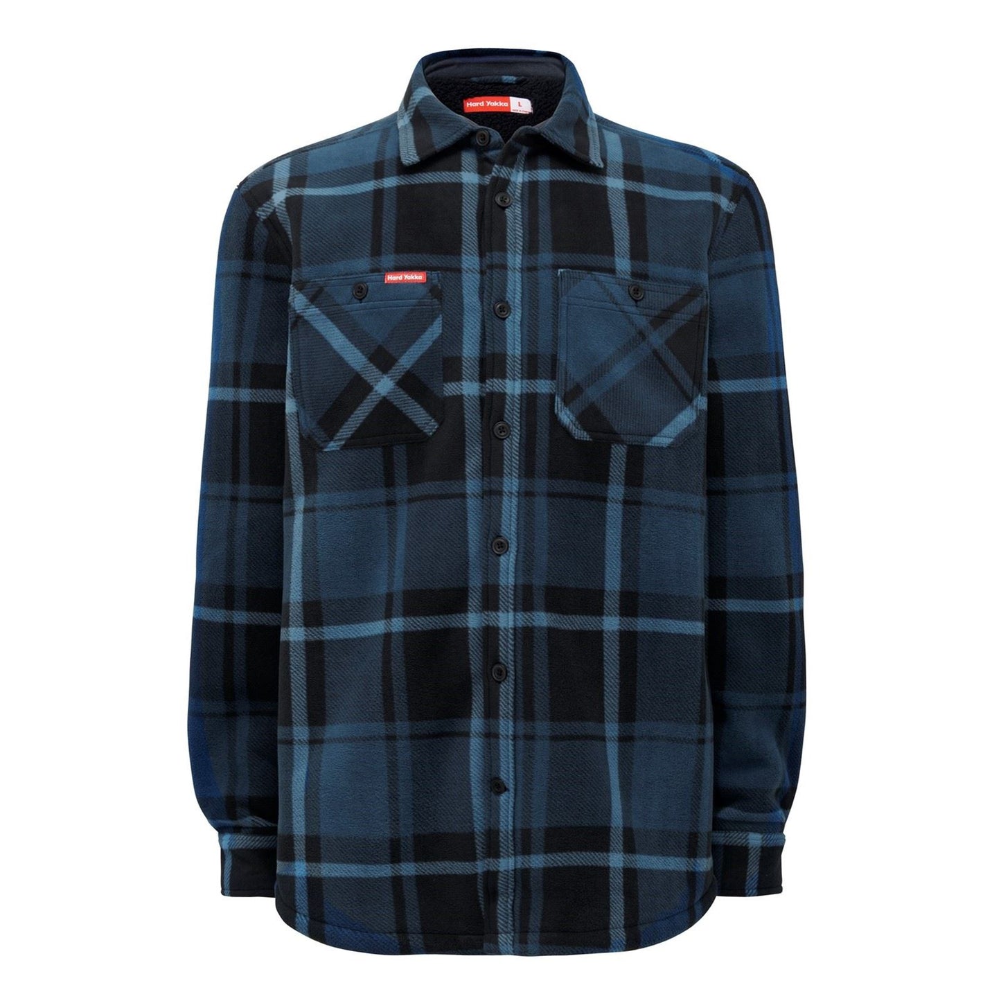 Hard Yakka Men's Sherpa Jacket in Blue