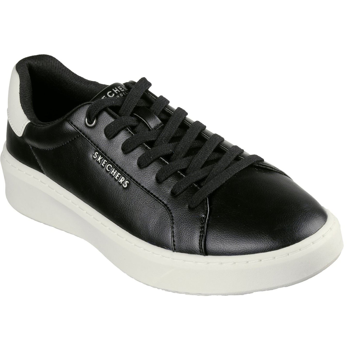 Skechers Men's Court Break Suit Sneakers in Black