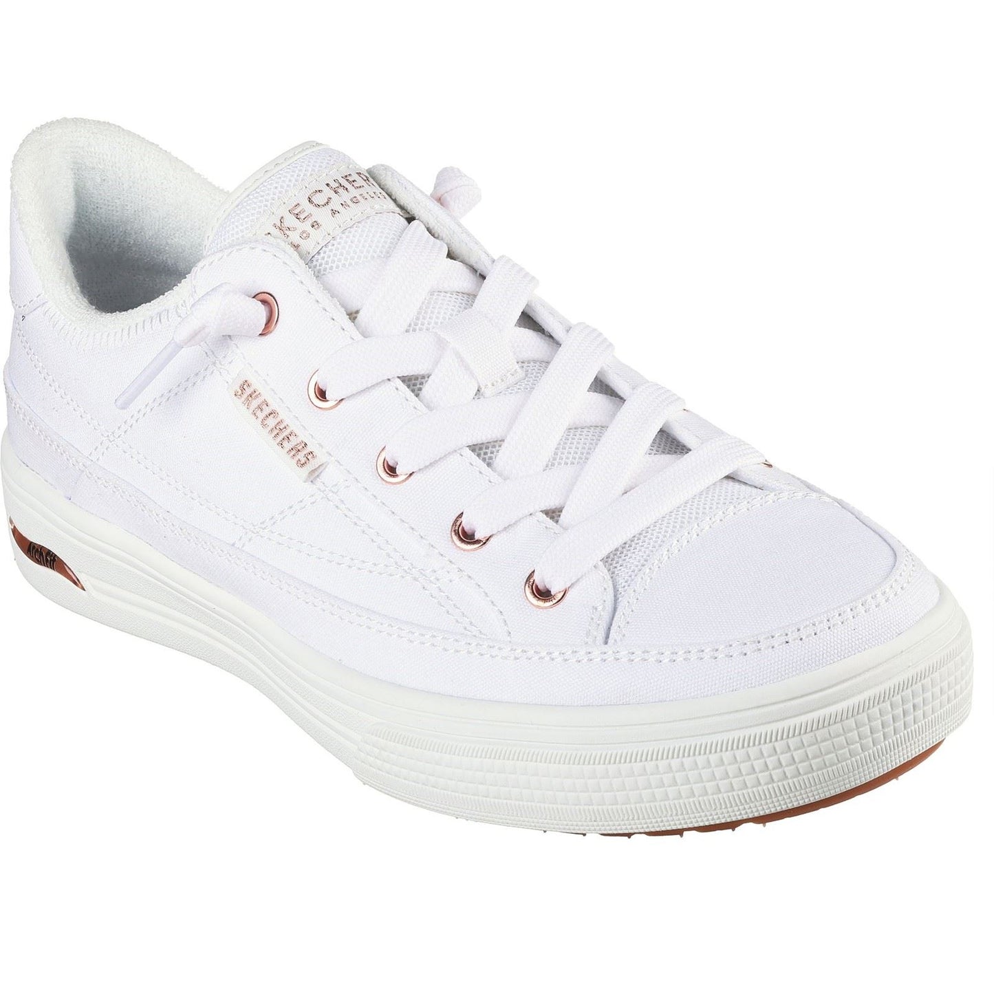 Skechers Women's Arch Fit Arcade - Meet Ya There Trainers in White