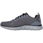 Skechers Track Leshur Polyester Men's Charcoal/Orange Trainers