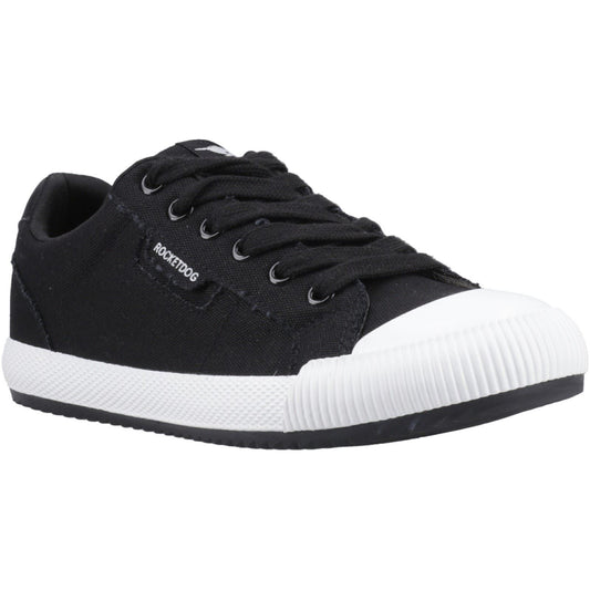 Rocket Dog Cheery Low Cotton Women's Black Trainers