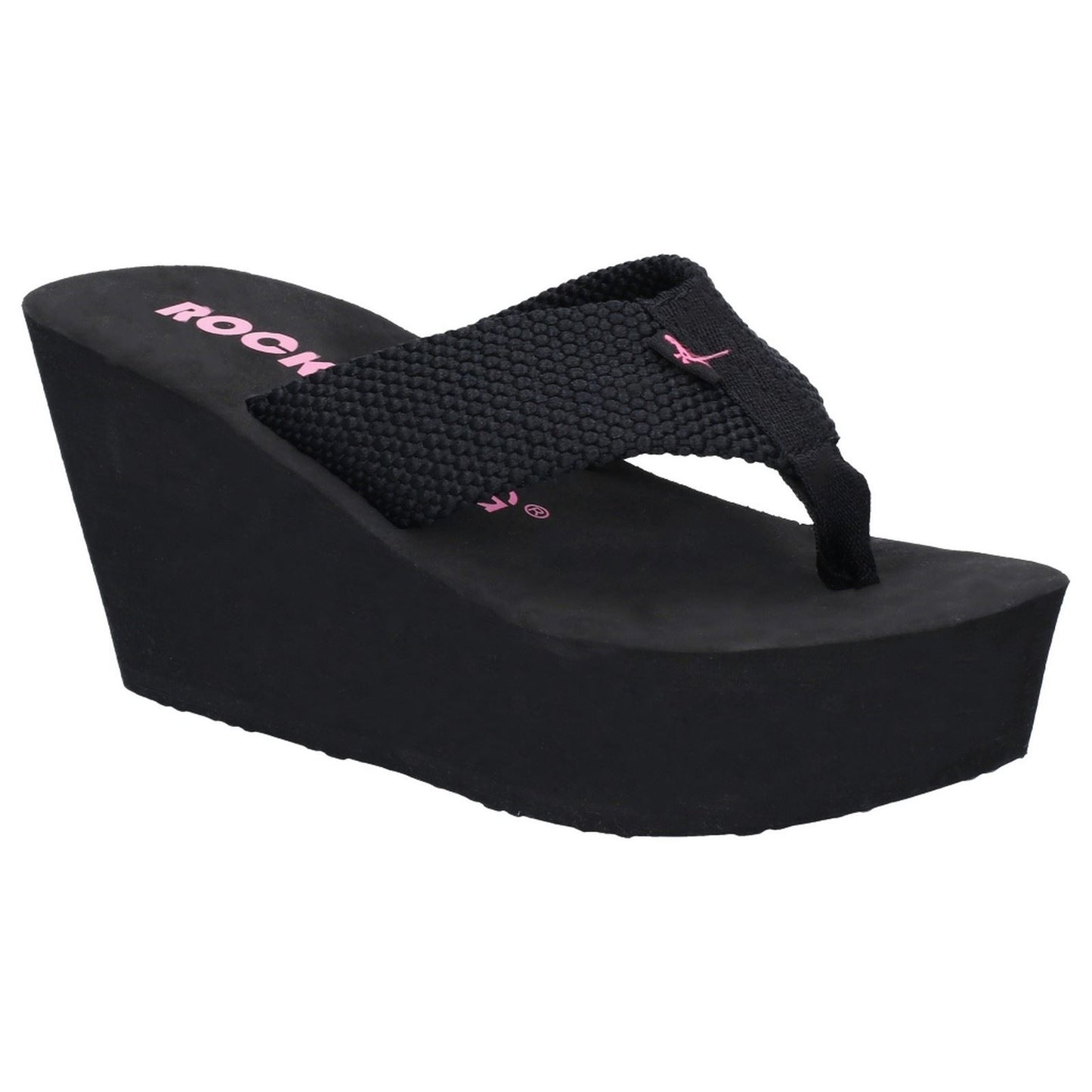 Rocket Dog Women's Diver Webbing Sandal in Black