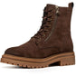 Geox D Iridea F Leather Women's Dark Brown Boots