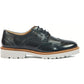 Pod Women's Kortney Brogues in Navy Patent