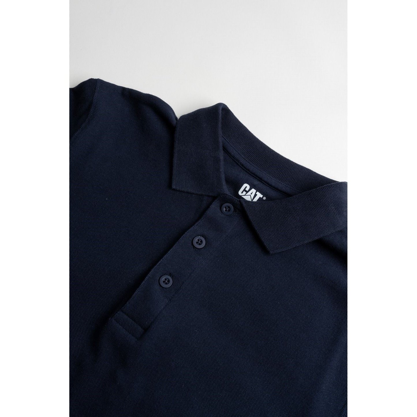Caterpillar Men's Essentials Polo Shirt in Navy