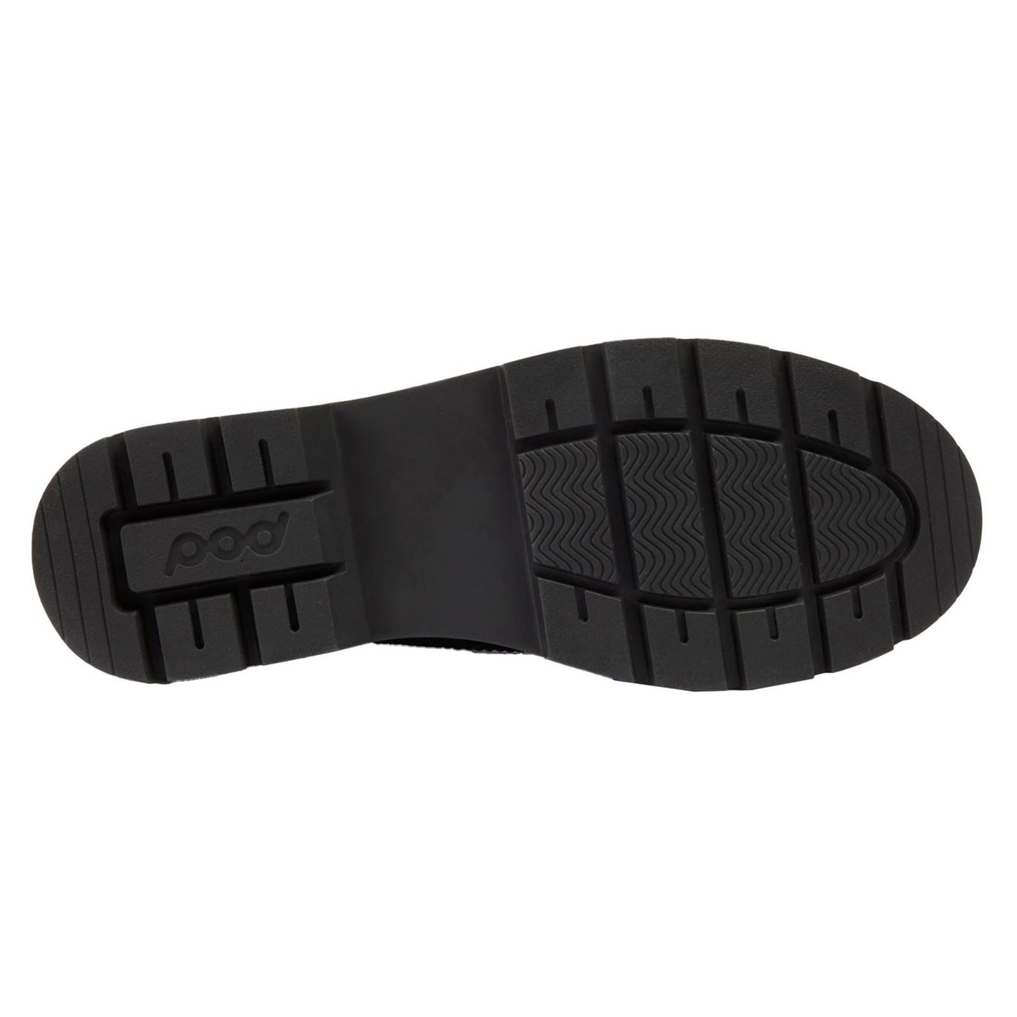 Pod Fiona Smooth Leather Youth Black Brogues