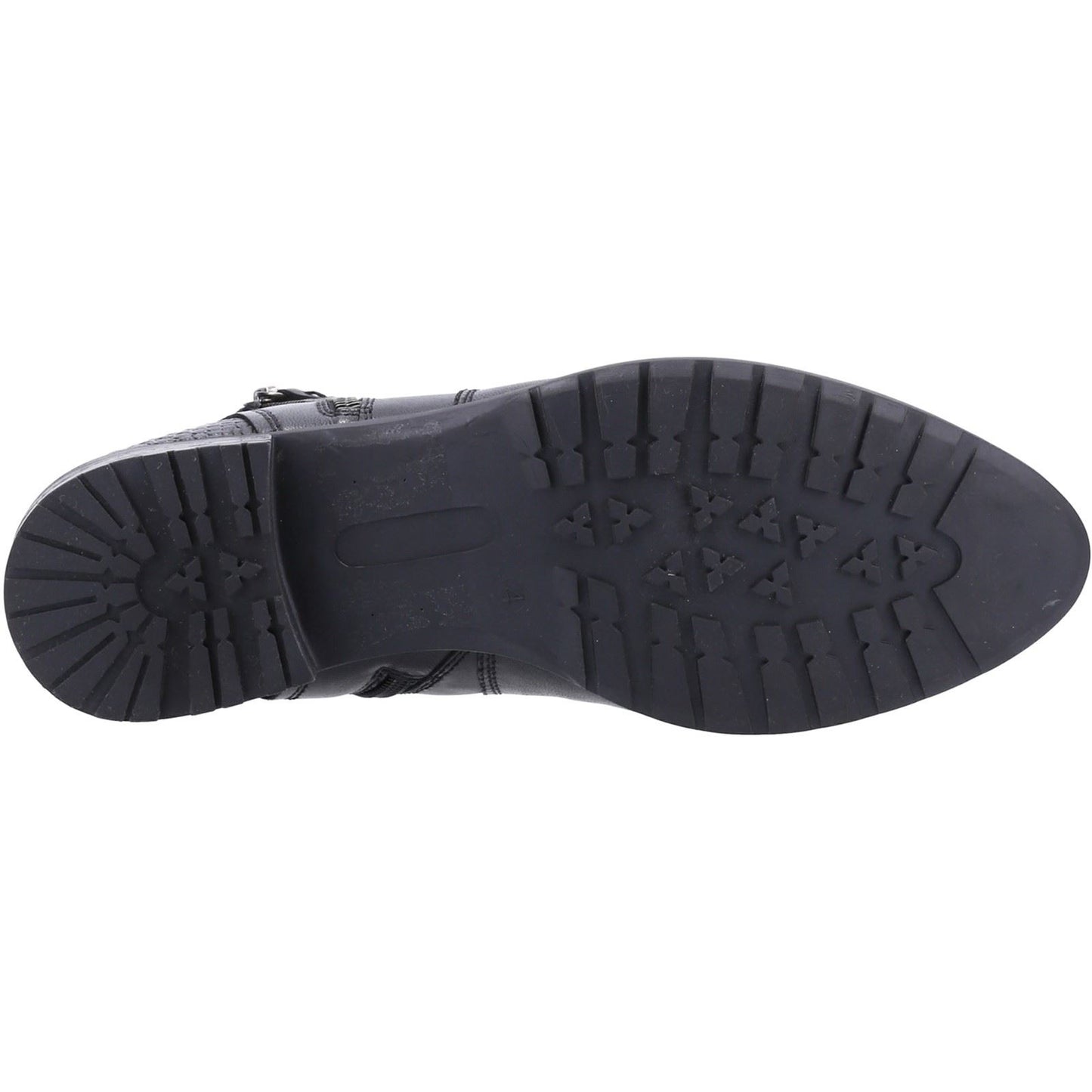 Hush Puppies Scarlett Leather Women's Black Boots