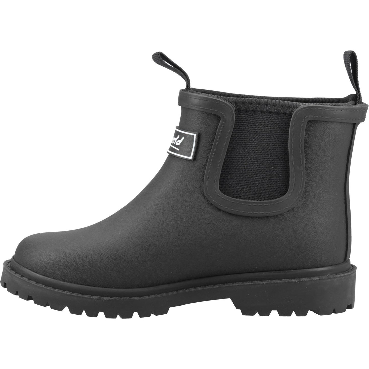 Cotswold Barton Synthetic Black Wellington Boots