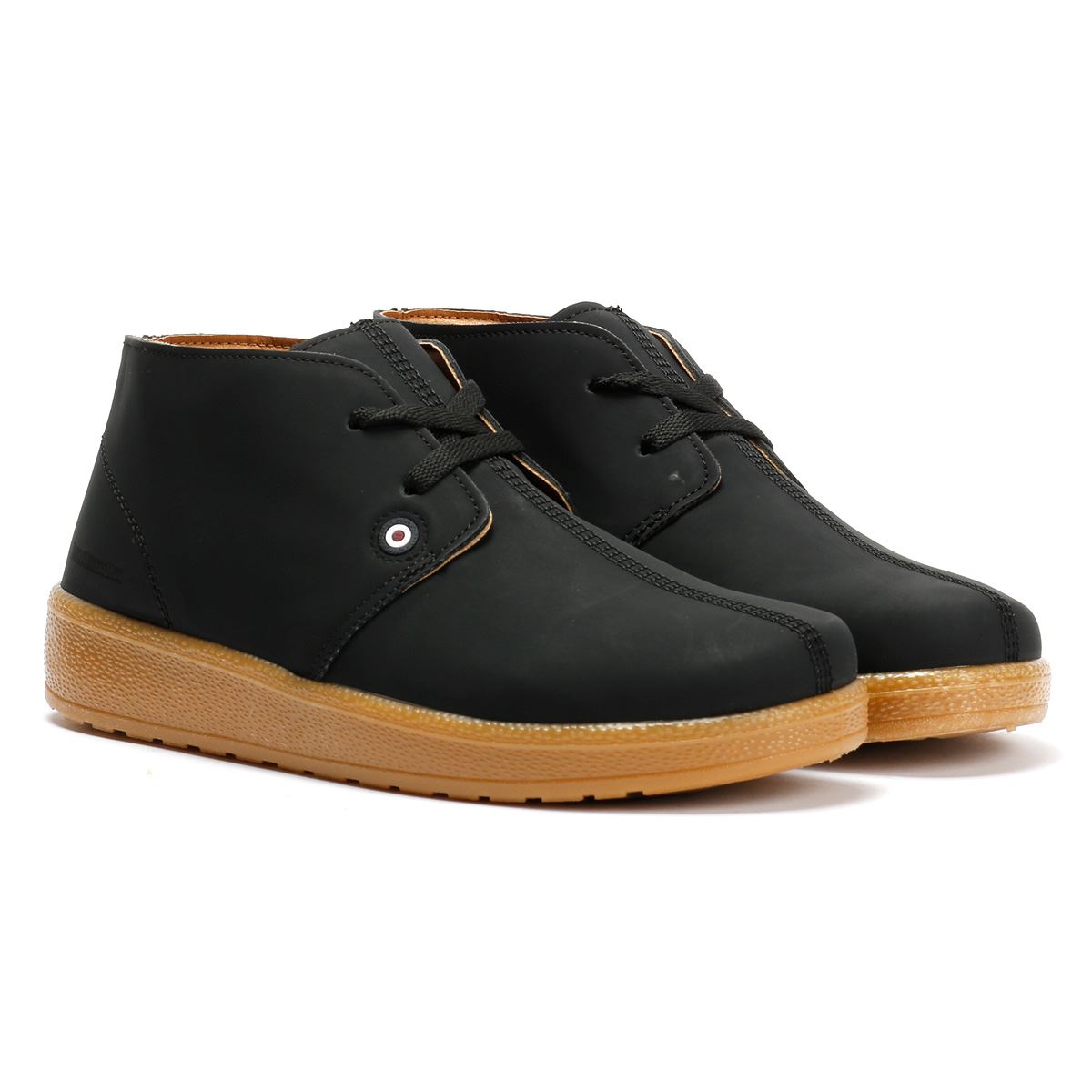 Lambretta Pinto Men's Black Boots