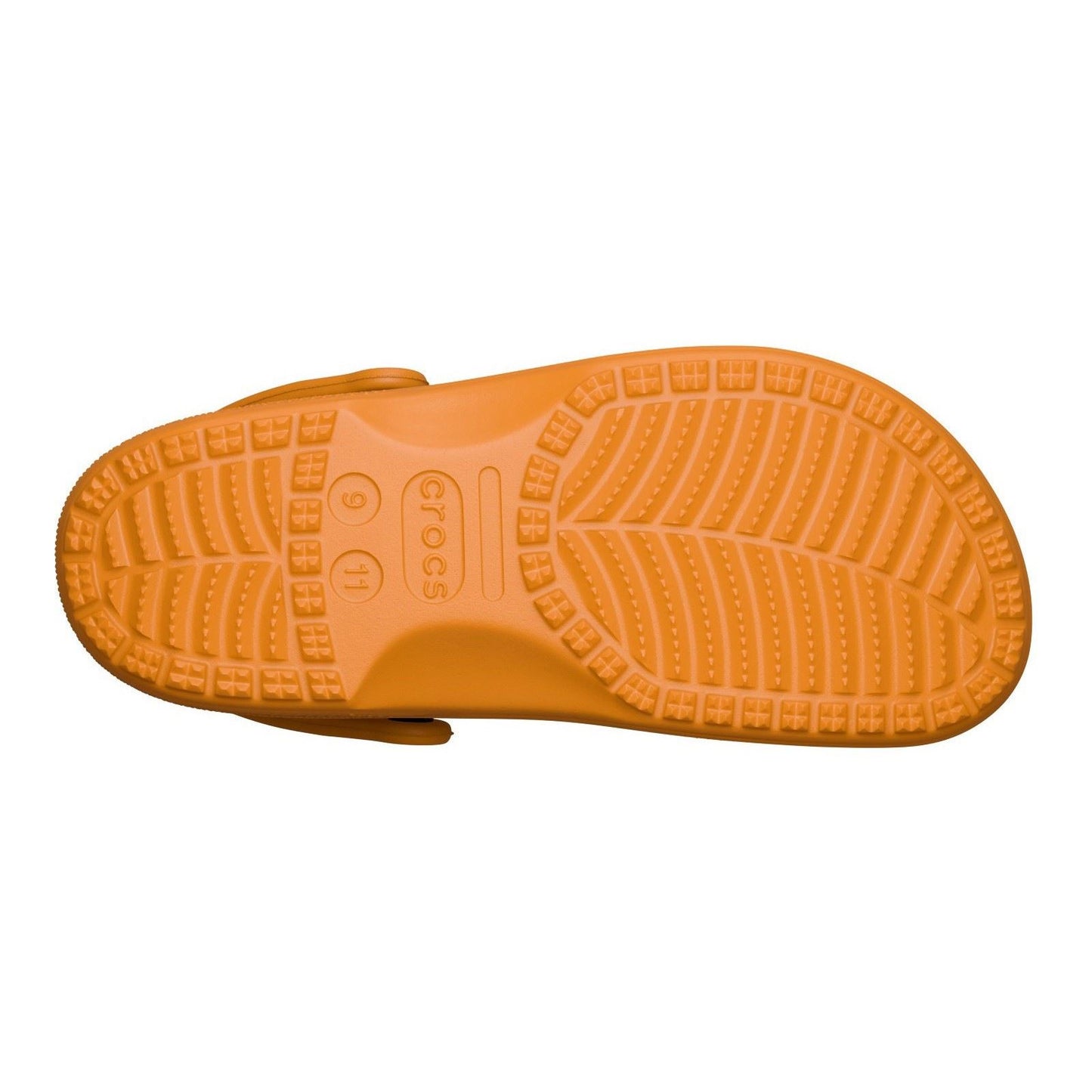 Crocs Classic Clog Thermoplastic Orange Zing Clogs