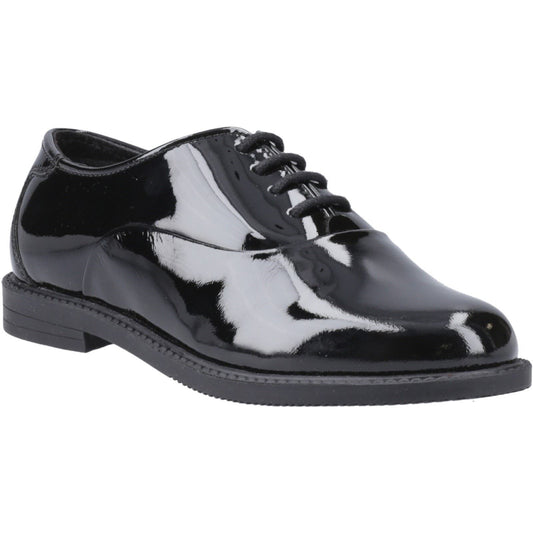Hush Puppies Nellie Patent Leather Black Oxford Shoes