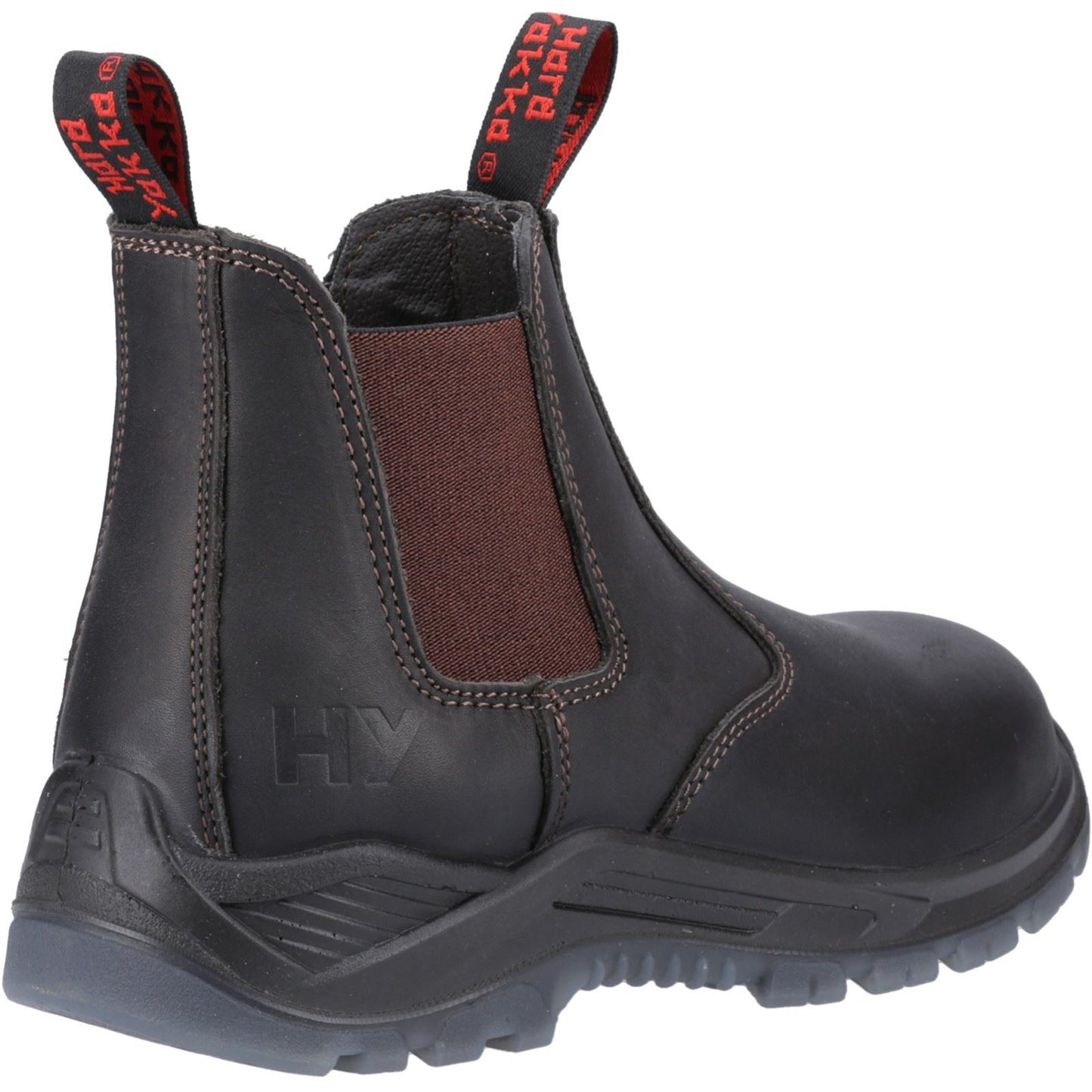 Hard Yakka Men's Banjo Elastic Gusset Safety Dealer in Brown