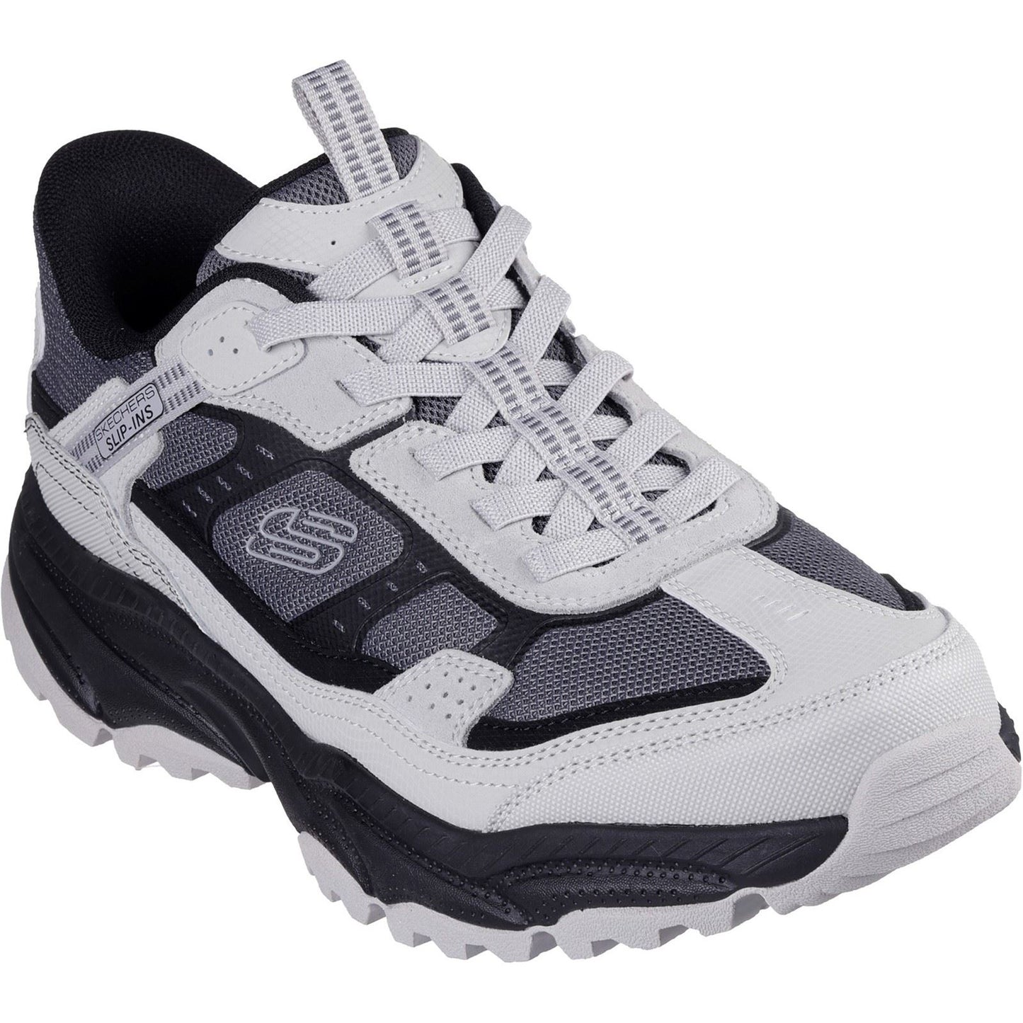 Skechers Men's Vigor AT Hiking Shoes in Grey/Black