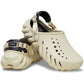 Crocs Echo Thermoplastic Bone/Black Clogs
