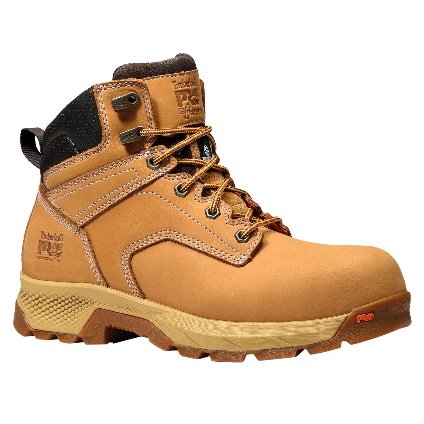 Timberland Pro Women's Titan 6" Safety Boot in Wheat
