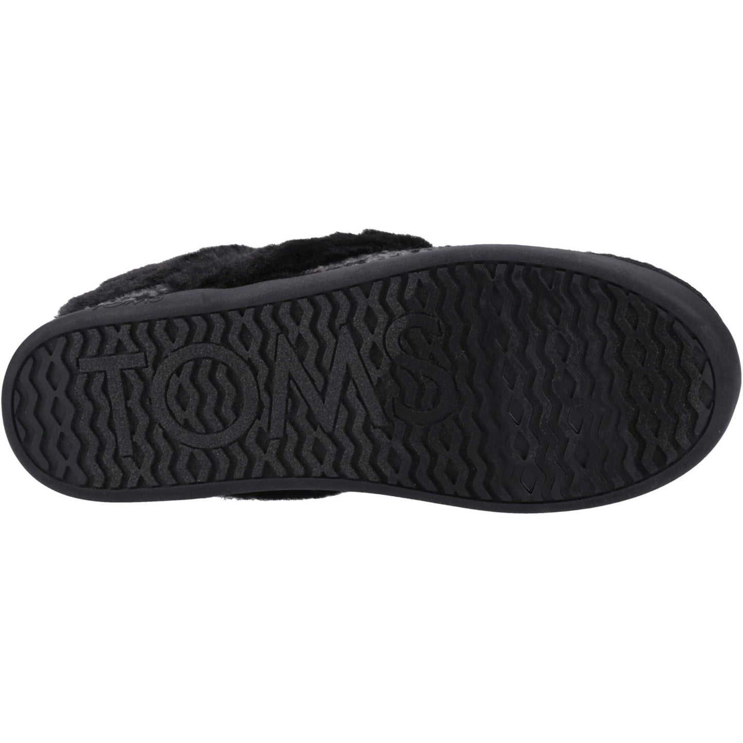 TOMS Oslo Polyester Women's Black Slippers